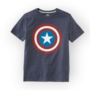 Old Navy Marvel Captain America Graphic T-shirt Size Small